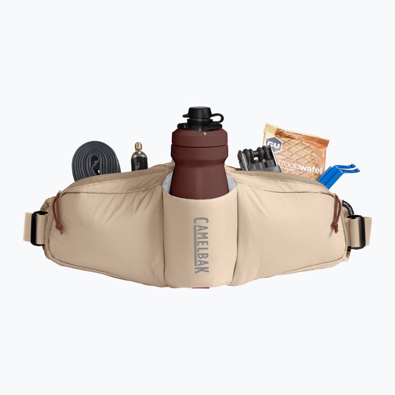 Waistbag CamelBak Podium Flow 2 l with 620 ml bottle moondust 7