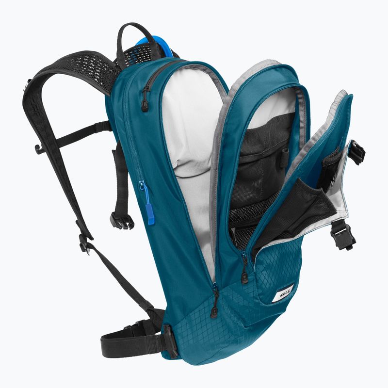 Bicycle backpack with 3 l reservoir Waistbag CamelBak M.U.L.E. 12 l S25 moroccan blue/ black 7
