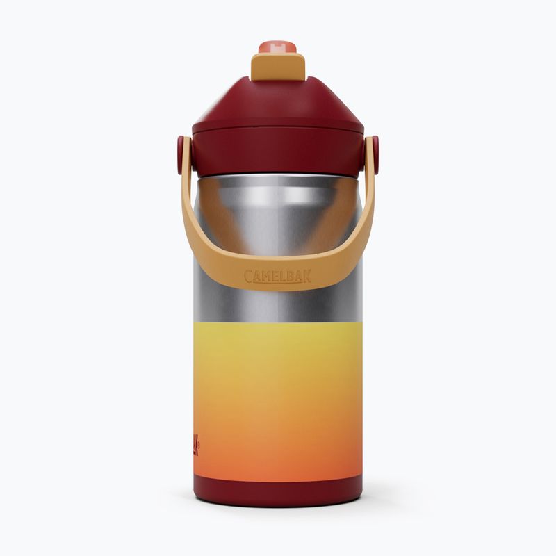 Thermal bottle CamelBak Thrive Flip Straw Kids Insulated SST 350 ml orange sunset 2