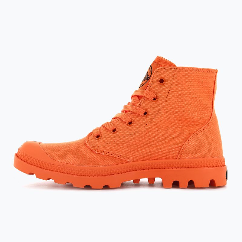 Palladium Mono Chrome bright orange shoes 10