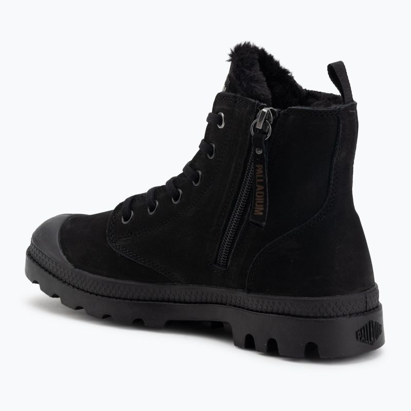 Women's shoes Palladium Pampa Hi Zip WL black/black 3