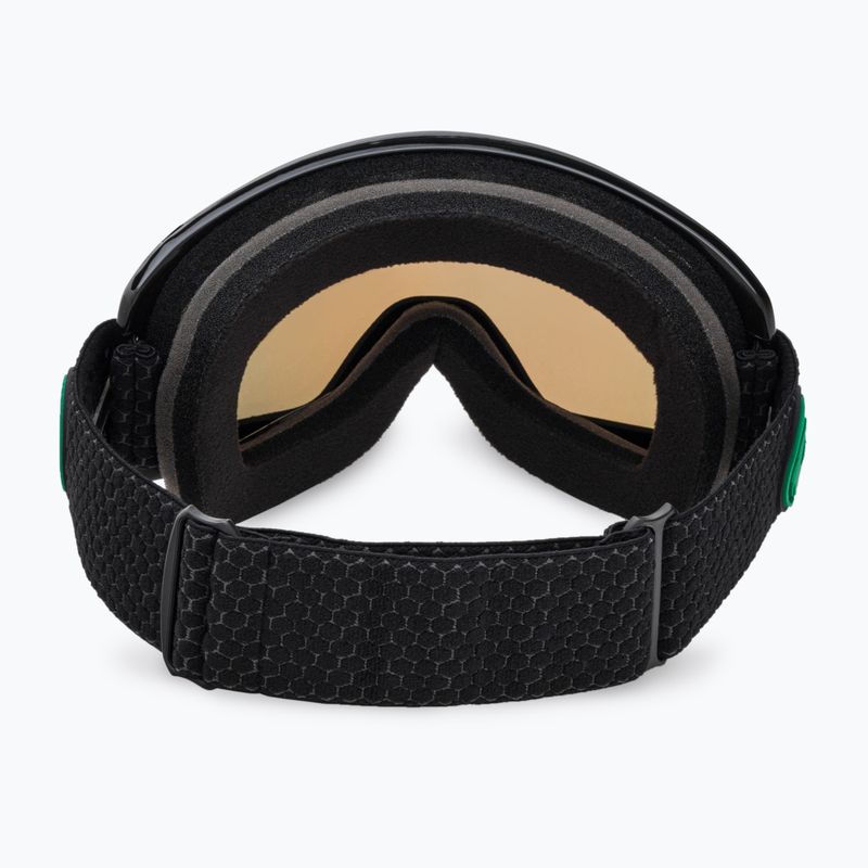 DRAGON D1 OTG split/lumalens green ion/lumalens amber ski goggles 34798/6032333 4