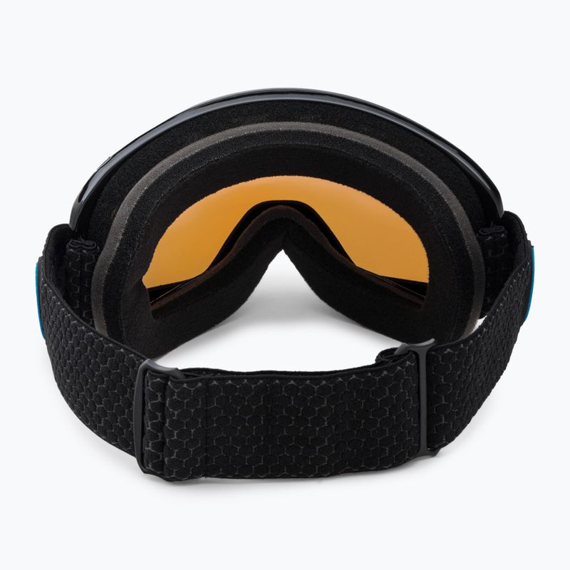 DRAGON D1 OTG split/lumalens blue ion/lumalens amber ski goggles 34798/6032334 4