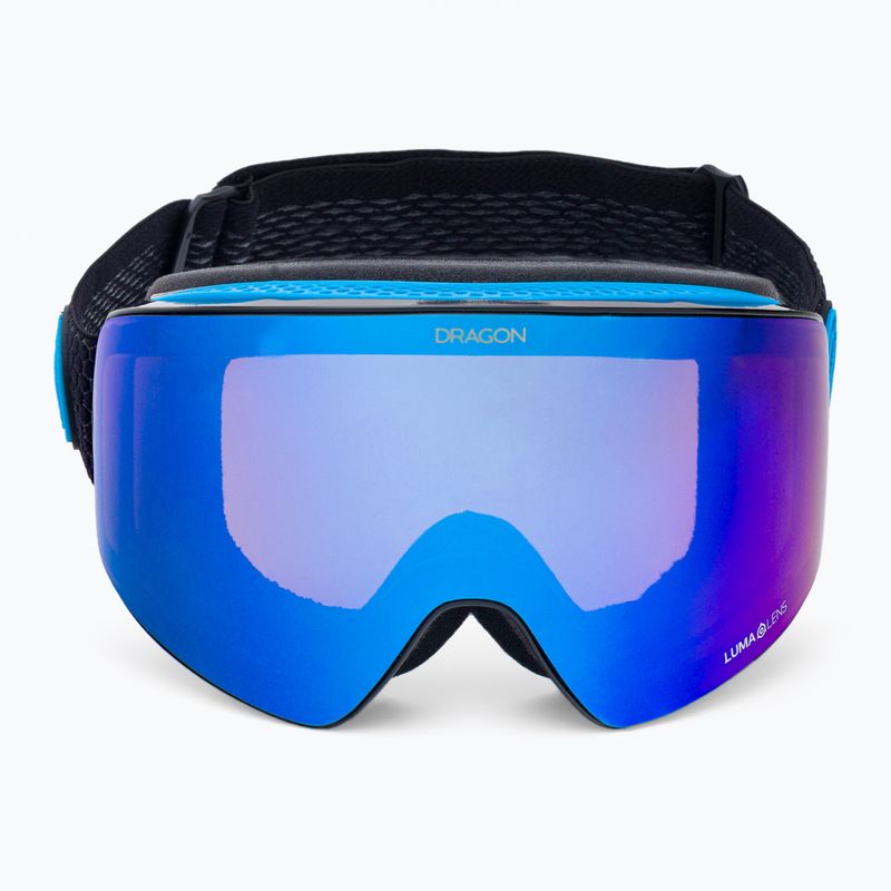 DRAGON PXV split/lumalens blue ion/lumalens amber ski goggles 38280/6534003 3
