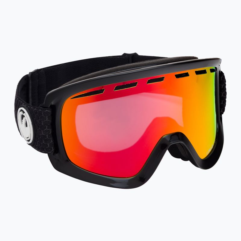 DRAGON D1 OTG split/lumalens red ion/lumalens rose ski goggles 40461/6032614 2