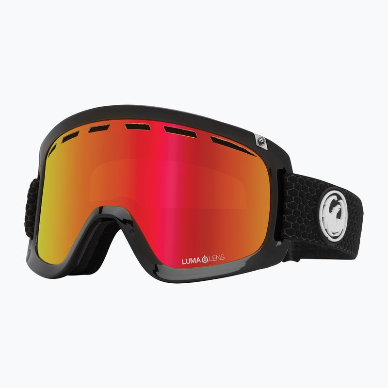 DRAGON D1 OTG split/lumalens red ion/lumalens rose ski goggles 40461/6032614 7