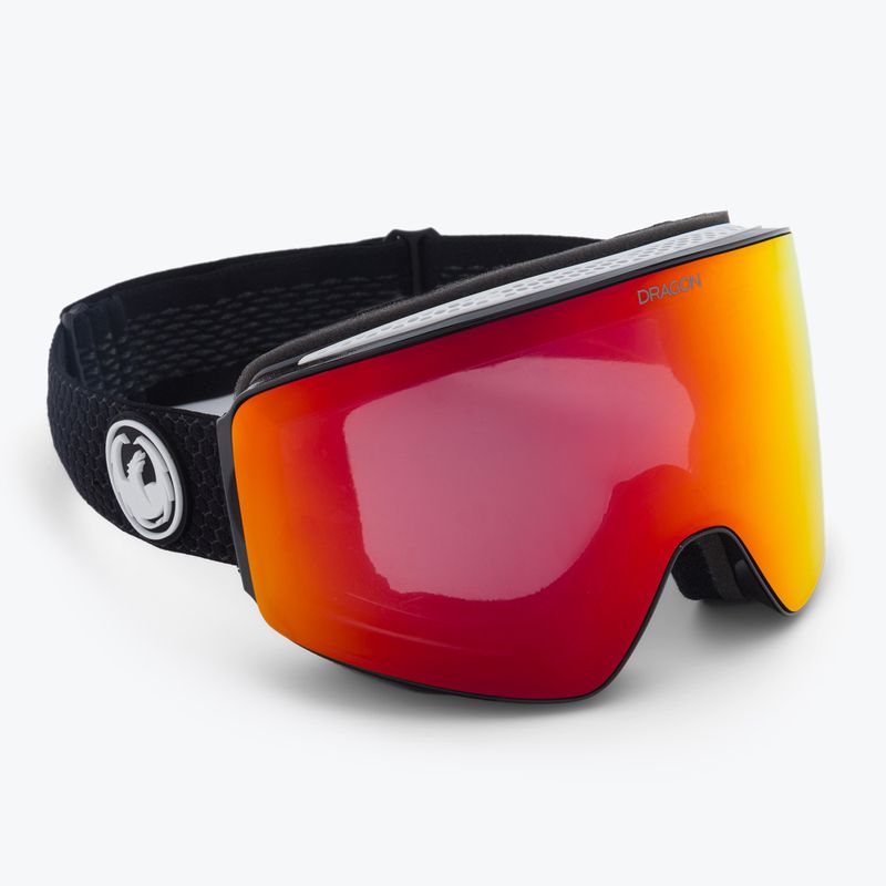 DRAGON PXV split/lumalens red ion/lumalens light rose ski goggles 38280/6534614 2