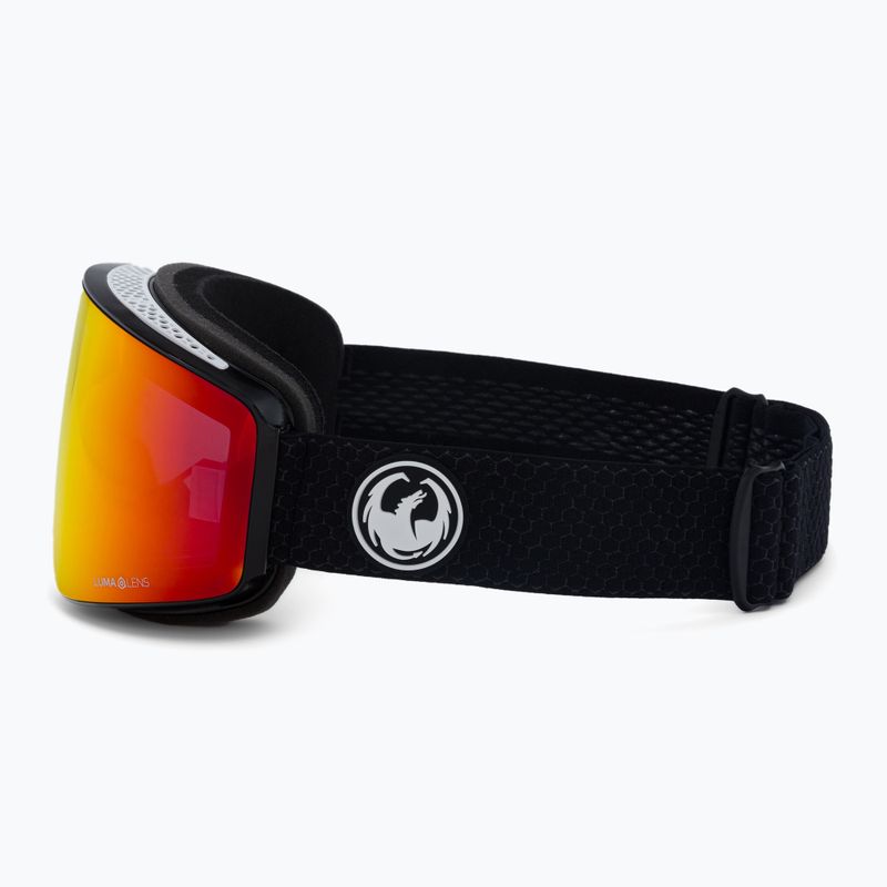 DRAGON PXV split/lumalens red ion/lumalens light rose ski goggles 38280/6534614 5
