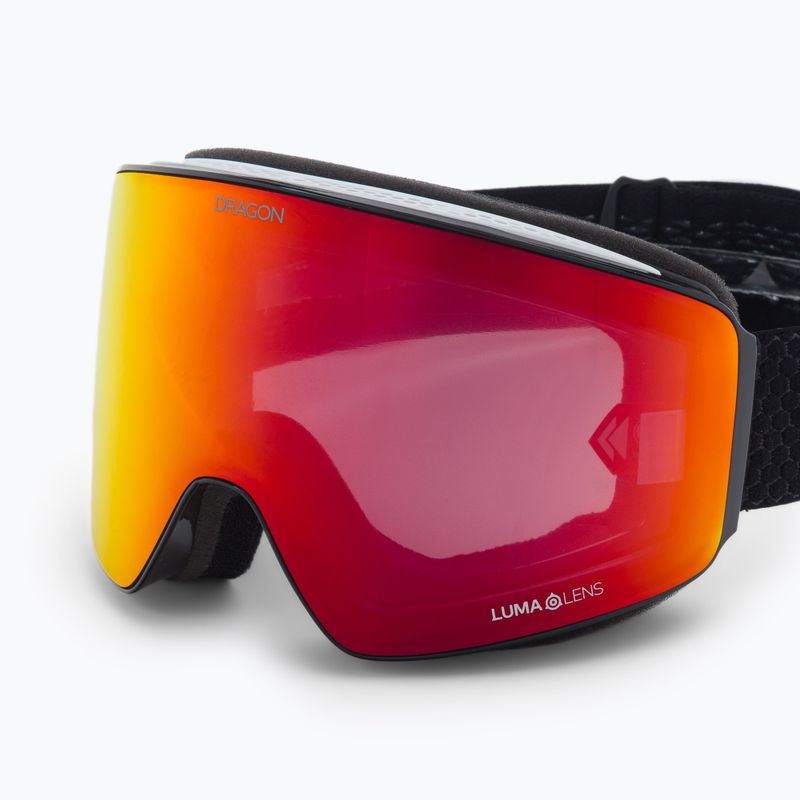 DRAGON PXV split/lumalens red ion/lumalens light rose ski goggles 38280/6534614 6