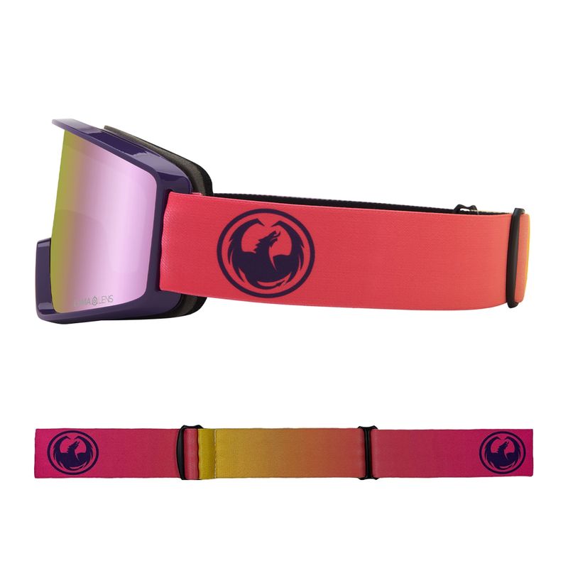 DRAGON DXT OTG ski goggles fade lite/lumalens pink ion 6