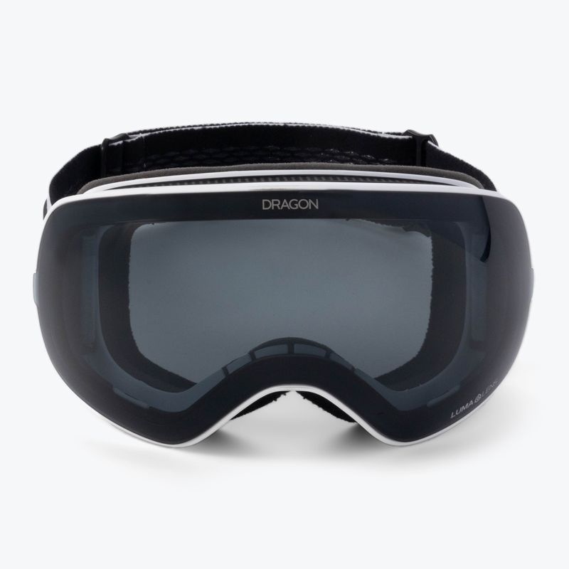 DRAGON X2S winter hare/lumalens dark smoke/lumalens rose ski goggles 40455-109 3