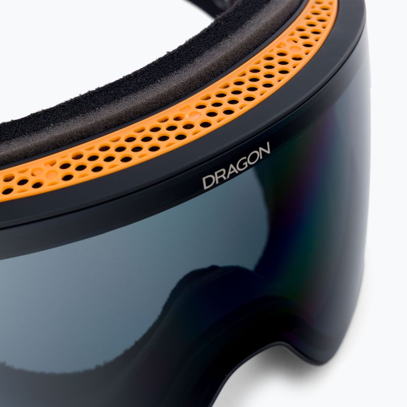 DRAGON PXV bush camo/lumalens dark smoke/lumalens amber ski goggles 38280-310 5