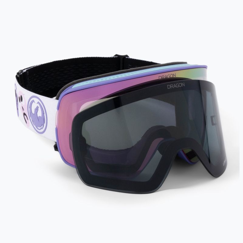 DRAGON NFX2 danny davis/lumalens pink ion/lumalens dark smoke ski goggles 40458-109
