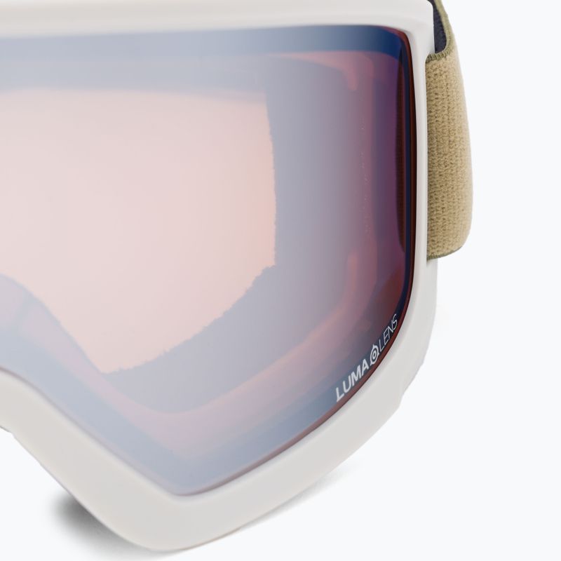 DRAGON DX3 OTG ski goggles block biege/lumalens silver ion 5