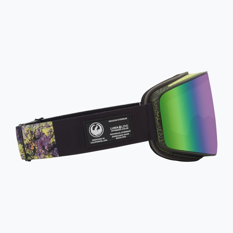DRAGON PXV ski goggles lichen/lumalens green ion/lumalens amber 38280/6534342 11