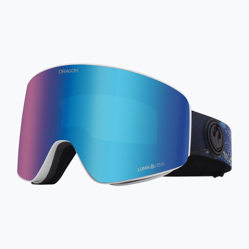 DRAGON PXV bryan iguchi/lumalens blue ion/lumalens amber ski goggles 38280/6534406 8