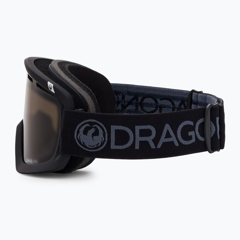 DRAGON D1 OTG blackout/lumalens dark smoke/lumalens amber ski goggles 40461/6032001 5