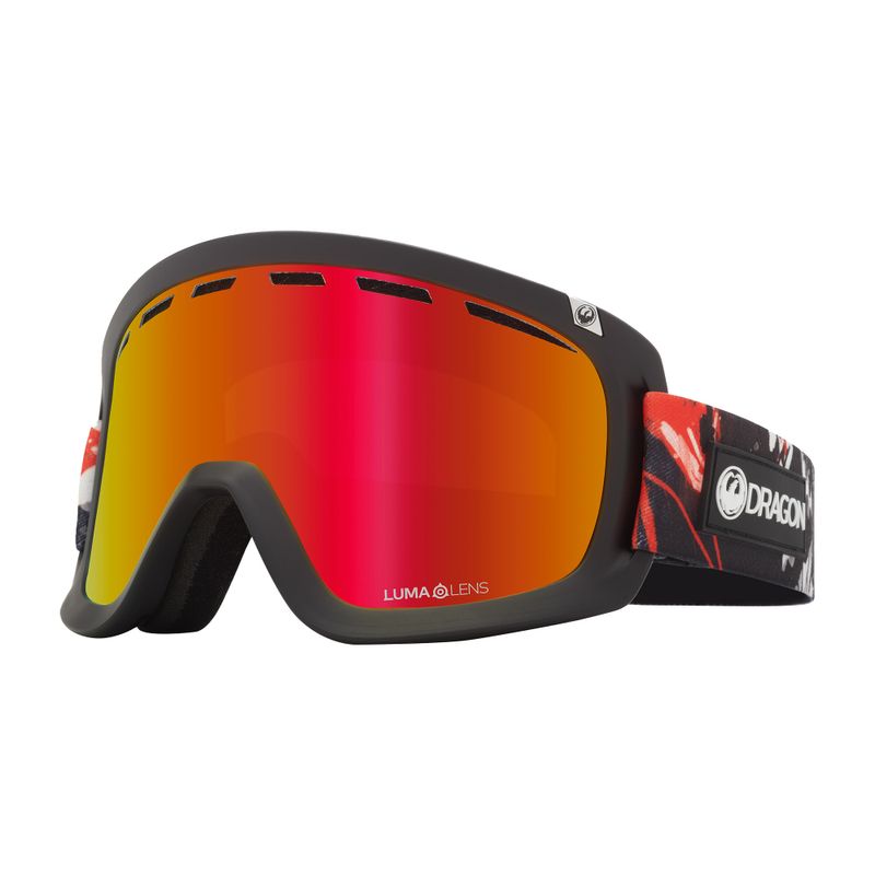 DRAGON D1 OTG ski goggles koi/lumalens red ion/lumalens light rose 40461/6032642 7