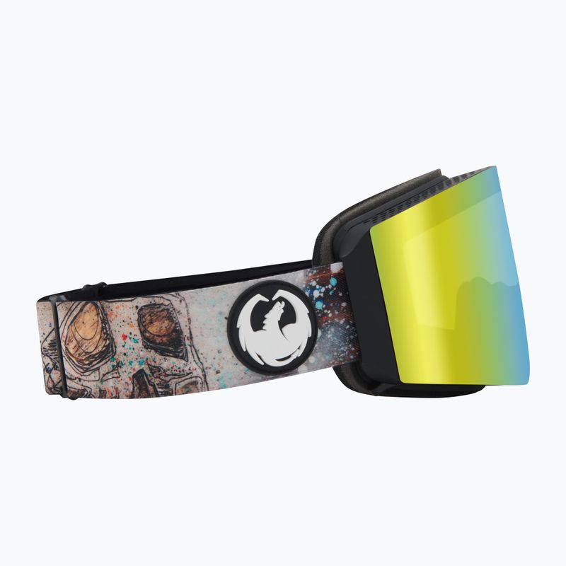 DRAGON RVX MAG OTG bryan iguchi signature/lumalens gold ion/violet ski goggles 8