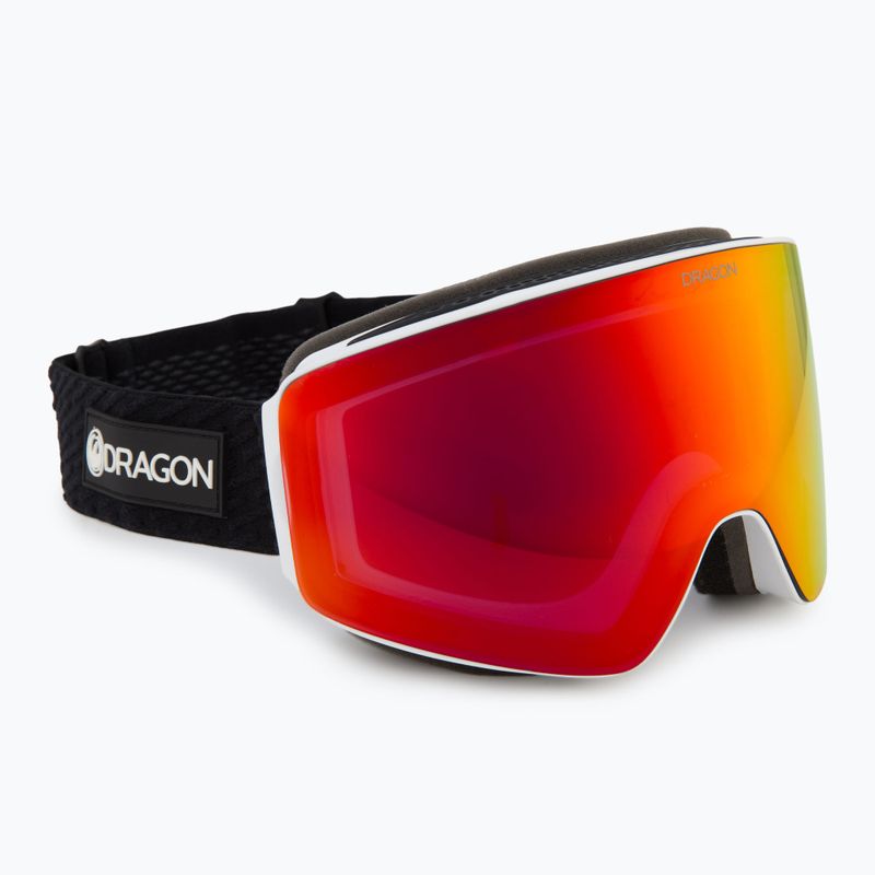 DRAGON PXV icon/lumalens red ion+lumalens light rose ski goggles 2