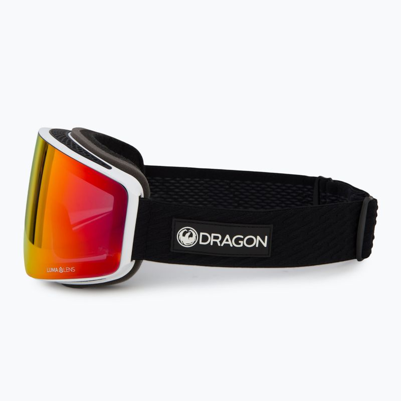 DRAGON PXV icon/lumalens red ion+lumalens light rose ski goggles 5