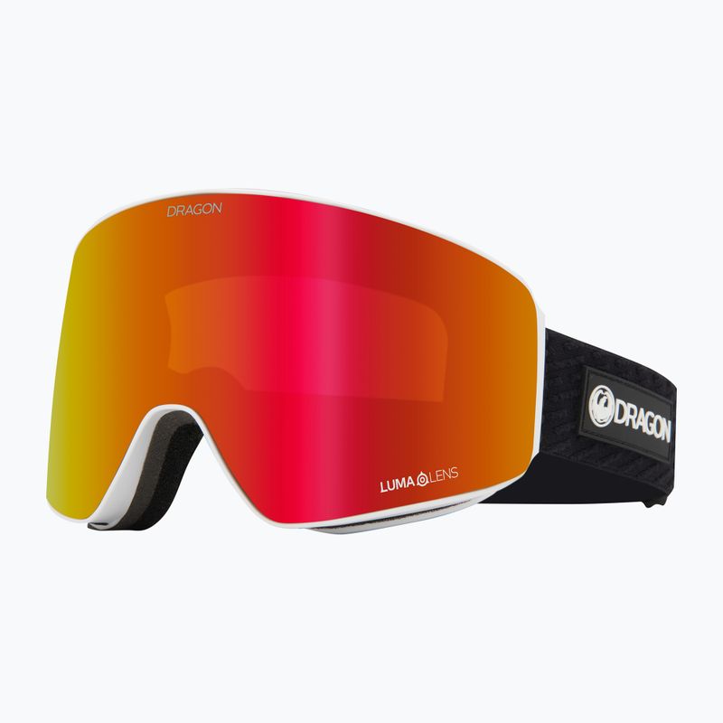 DRAGON PXV icon/lumalens red ion+lumalens light rose ski goggles 6