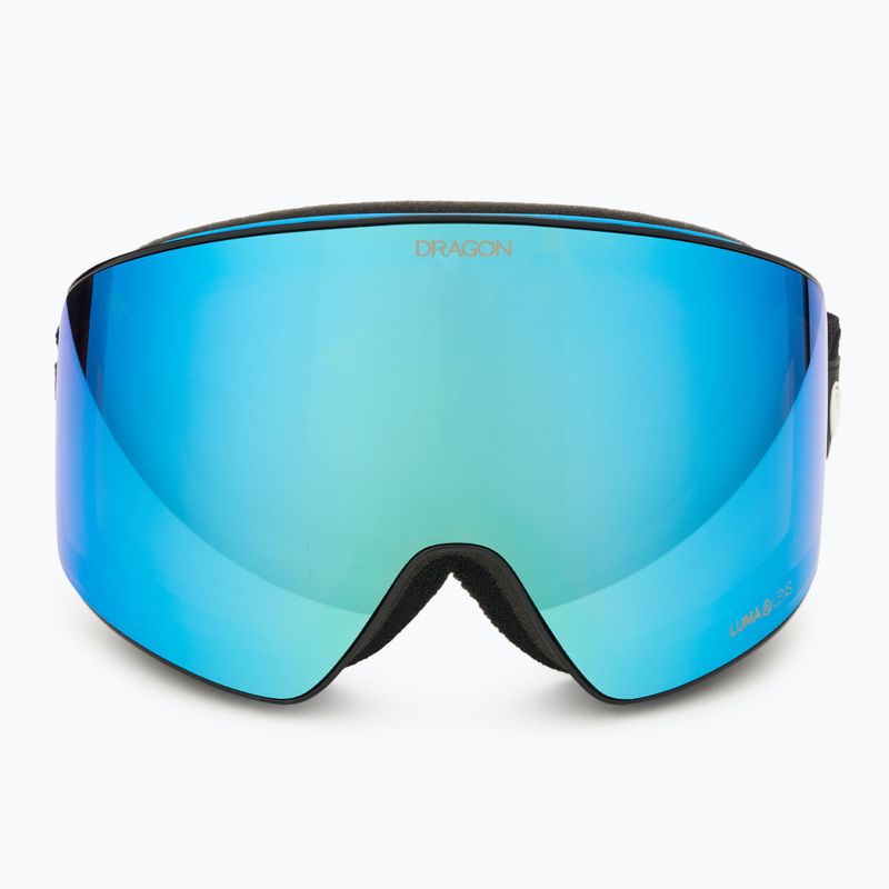 DRAGON PXV icon blue/lumalens blue ion+lumalens amber ski goggles 3