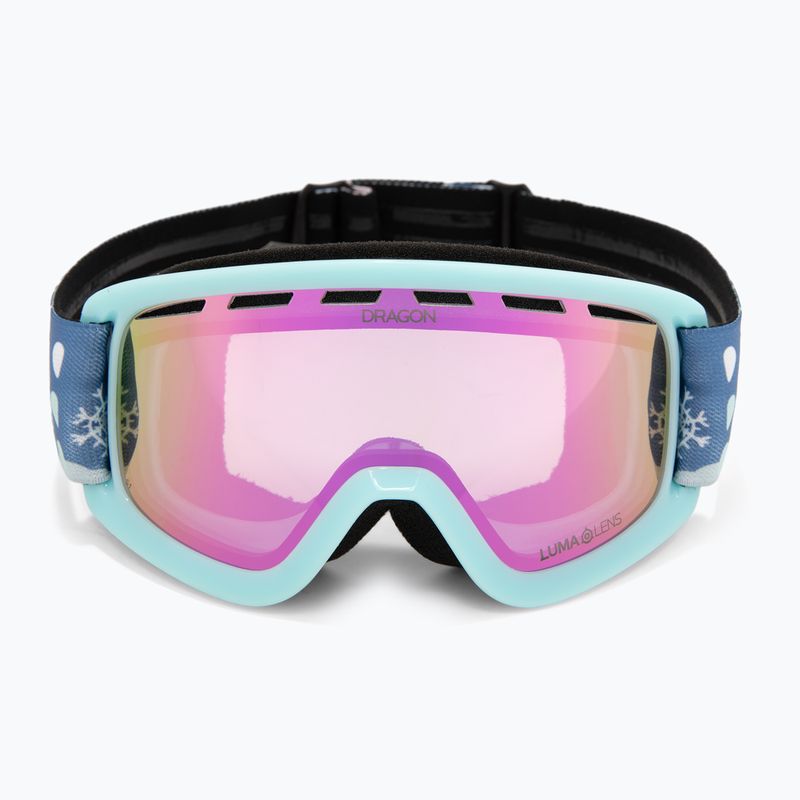 Children's ski goggles Dragon LIL D snow dance/lumalens pink ion 2