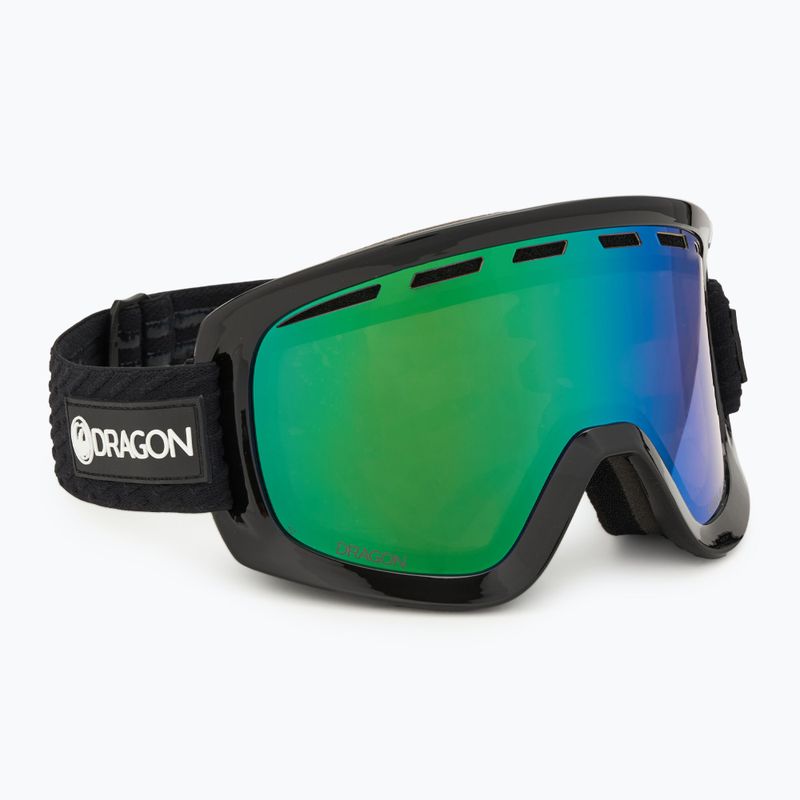 DRAGON D1 OTG ski goggles icon green/lumalens green ion+lumalens amber 2