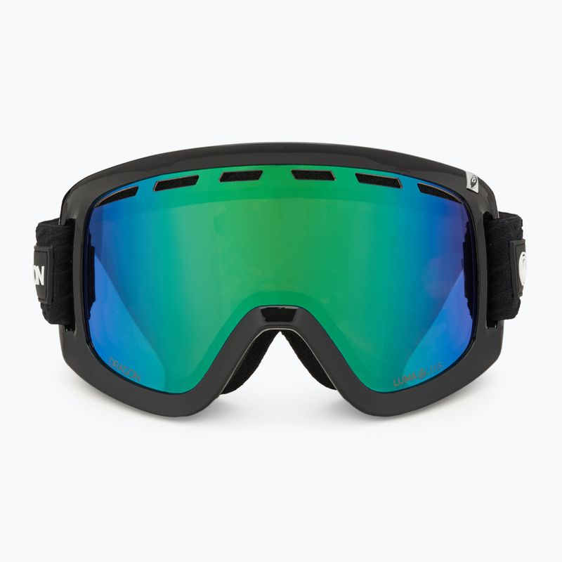 DRAGON D1 OTG ski goggles icon green/lumalens green ion+lumalens amber 3