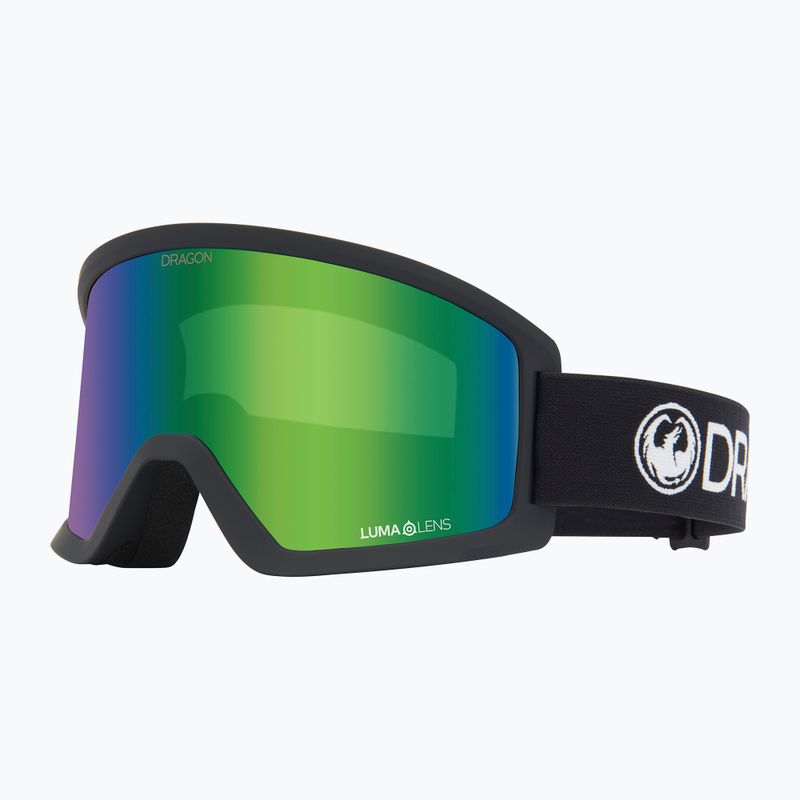 DRAGON D1 OTG ski goggles icon green/lumalens green ion+lumalens amber 6