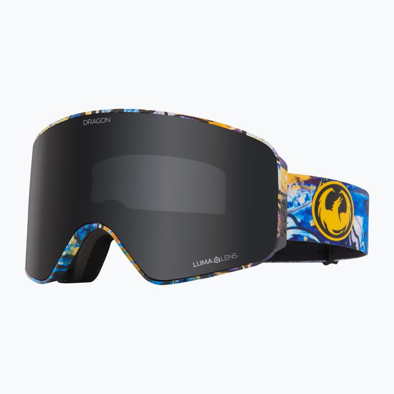 DRAGON NFX MAG OTG ski goggles chris benchetler24/lumalens dark smoke+lumalens flash blue 6