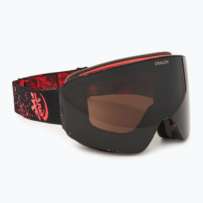 DRAGON PXV kaiju/lumalens midnight+lumalens light rose ski goggles 2
