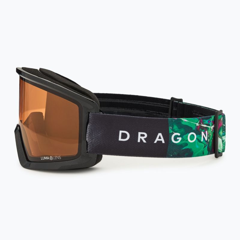 DRAGON DX3 L OTG celestial/lumalens amber ski goggles 4