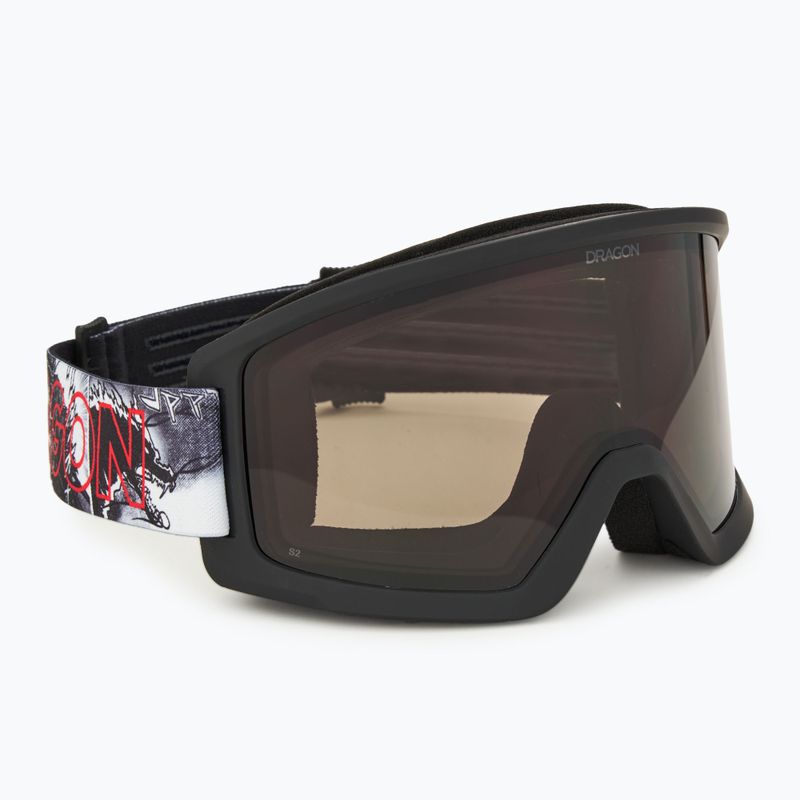 DRAGON DX3 L OTG manga/lumalens dark smoke ski goggles