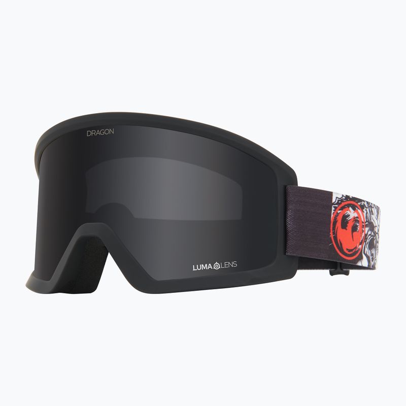 DRAGON DX3 L OTG manga/lumalens dark smoke ski goggles 5