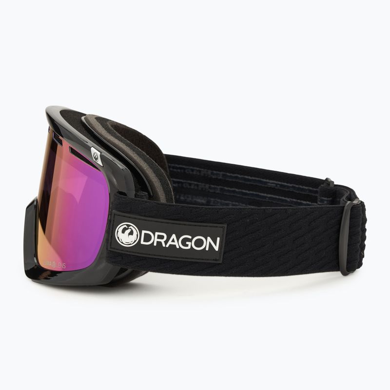 DRAGON D1 OTG ski goggles icon purple/lumalens purple ion+lumalens amber 5
