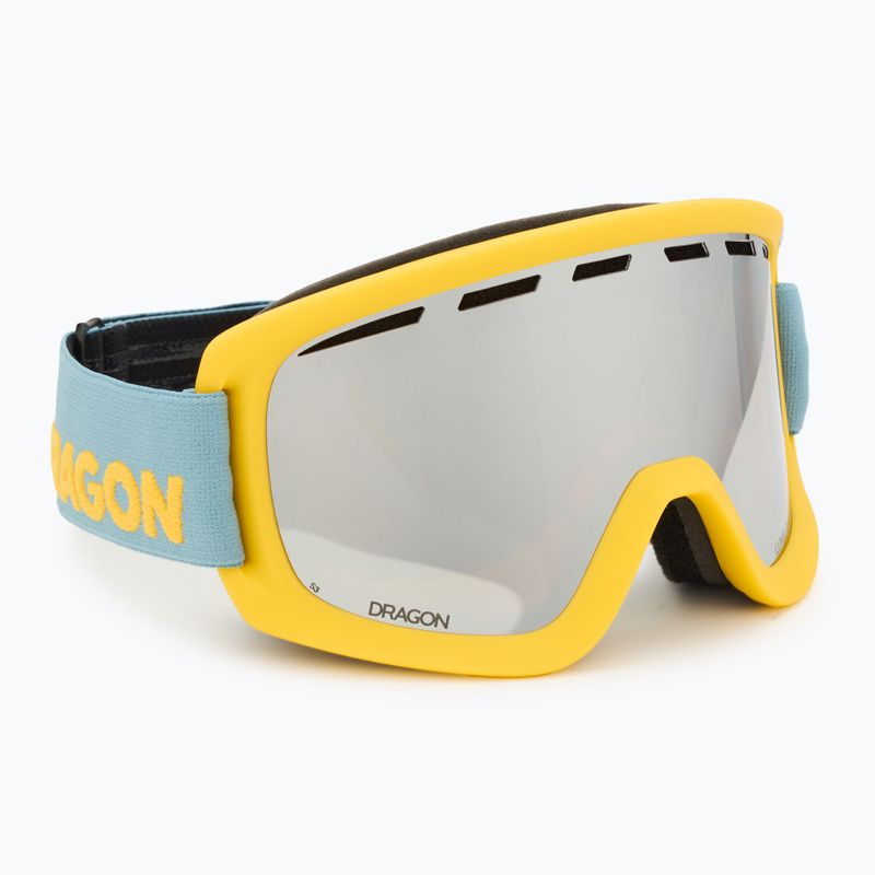 DRAGON D1 OTG elemental/lumalens silver ion+lumalens amber ski goggles 2