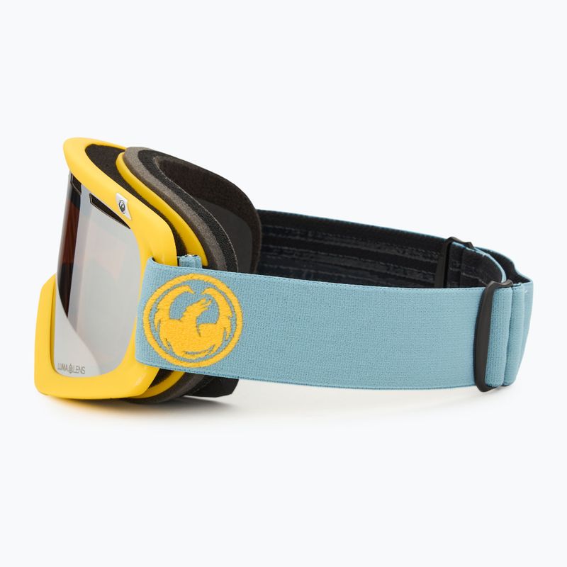 DRAGON D1 OTG elemental/lumalens silver ion+lumalens amber ski goggles 5