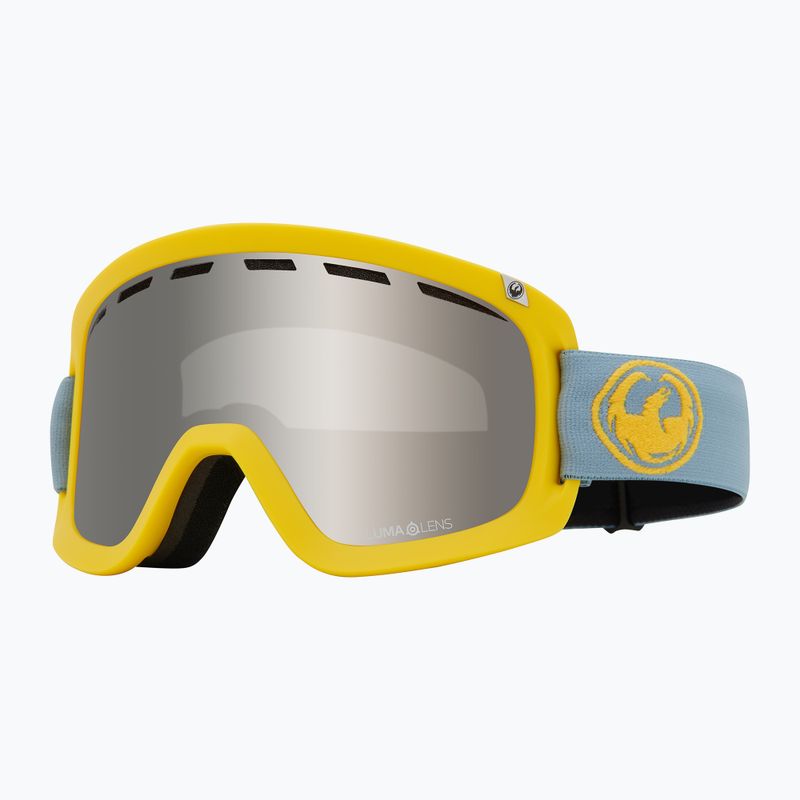 DRAGON D1 OTG elemental/lumalens silver ion+lumalens amber ski goggles 6