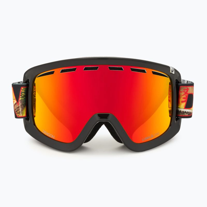 DRAGON D1 OTG ski goggles klash/lumalens red ion+lumalens rose 3