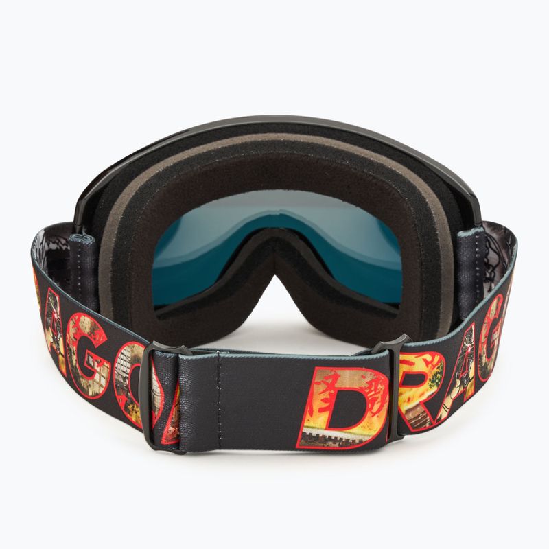 DRAGON D1 OTG ski goggles klash/lumalens red ion+lumalens rose 4