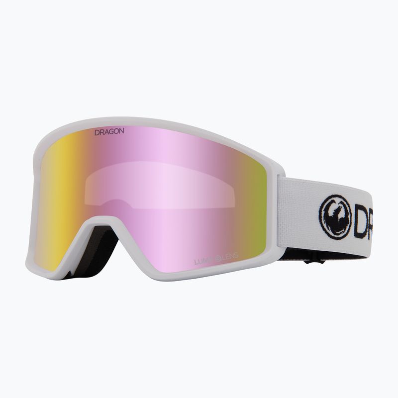DRAGON DXT OTG ski goggles white/lumalens pink ion 5
