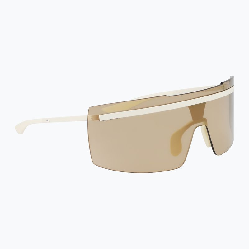 Sunglasses Nike Echo Shield M matte coconut milk/gold mirror