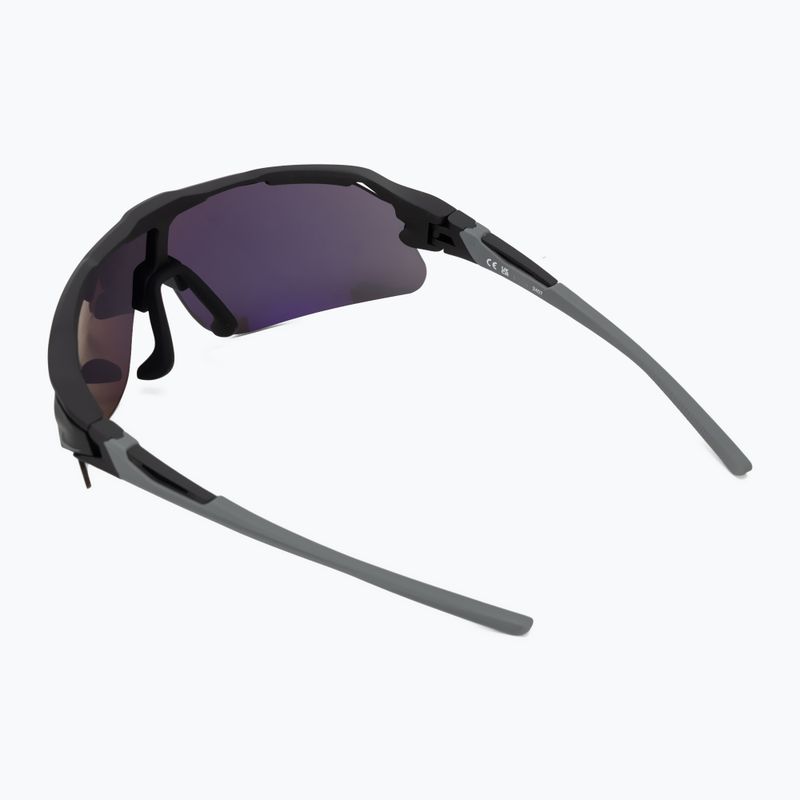 Sunglasses Nike Flyfree Shield matte black/grey/ll orange 3