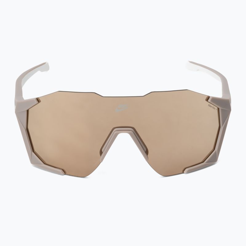 Sunglasses Nike Charged Shield matte college grey/gold mirror 3