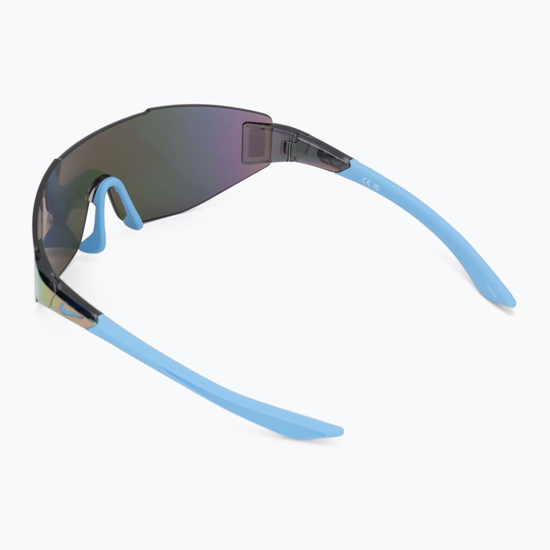 Sunglasses Nike Athena Edge university blue/magenta mirror 2