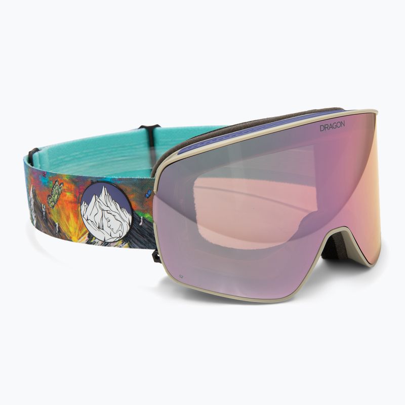 Ski goggles DRAGON NFX2 kimmy fasani/lumalens rose gold ion/lumalens pink ion 2