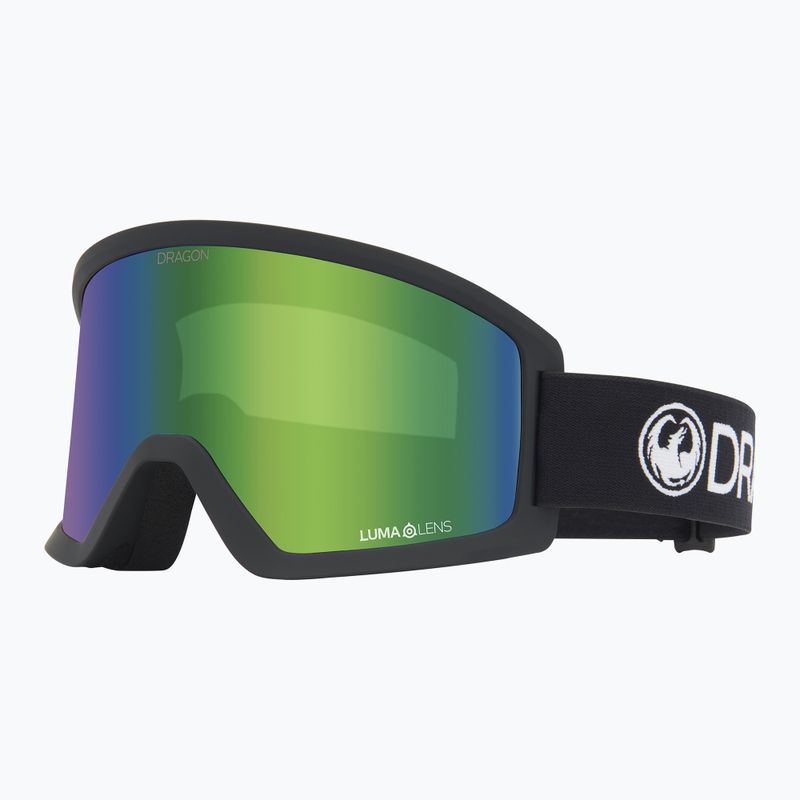 Ski goggles DRAGON DX3 L OTG black/Lumalens Green Ion