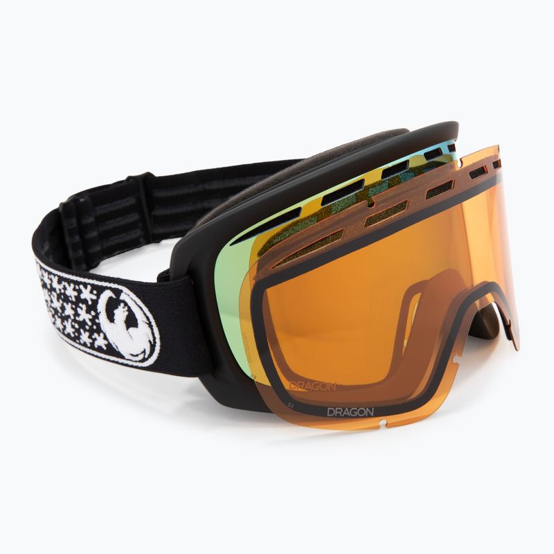 Ski goggles DRAGON D1 OTG mikkel bang/lumalens gold ion/lumalens amber
